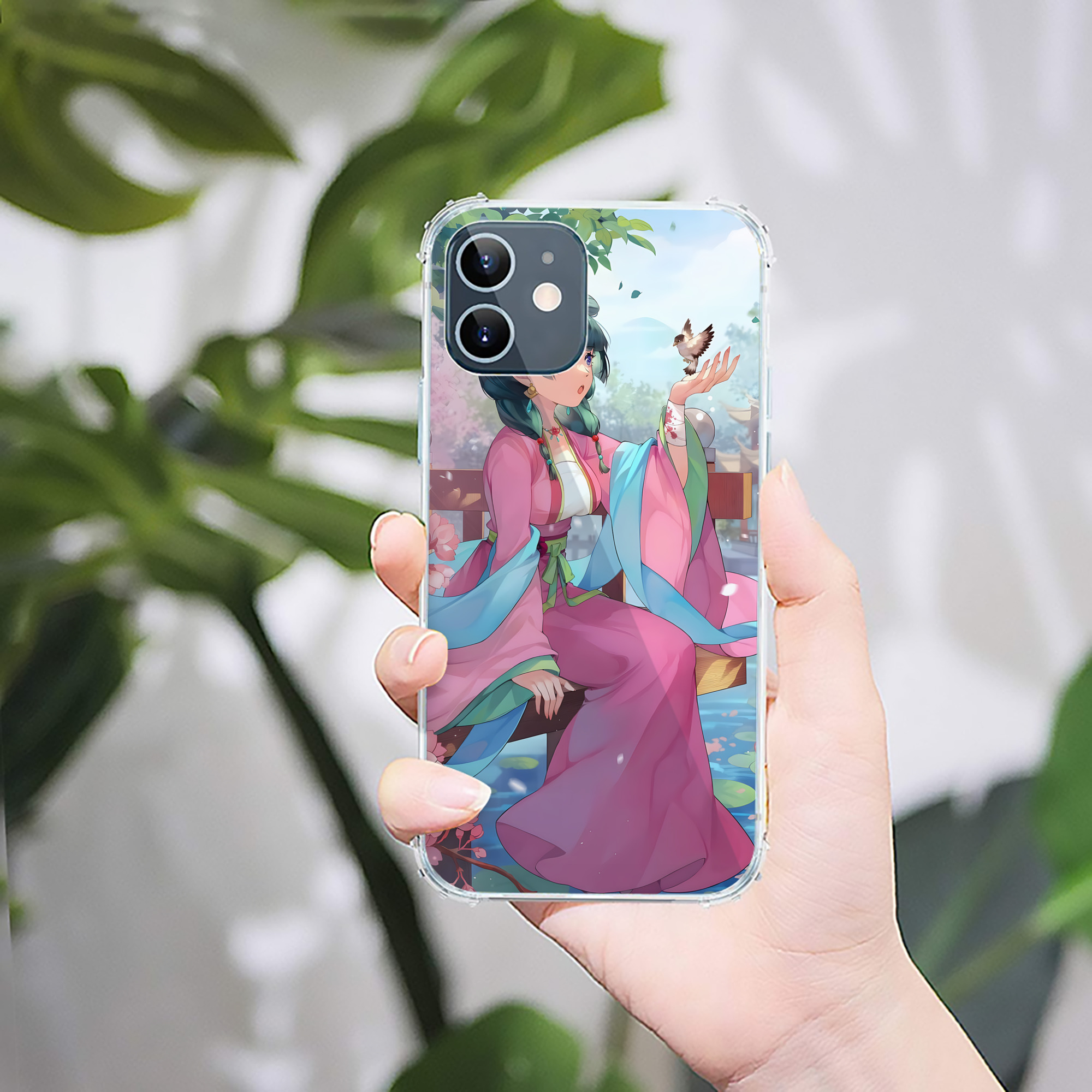 （画像用） 薬屋のひとりごと The Apothecary Diaries 【iPhone 12シリーズ対応】透明スマホケース（クリアソフトケース）